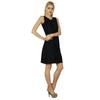 Bimba Women Short Mini Black Dress Sleeveless Rayon Made Bodycon Dress
