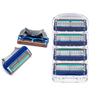 4pcs/lot Professional Shaving 5 Layers Razor Blades for Gillettee Fusione For Men Face Care