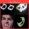 Halloween Party Costume Props Plastic White False Teeth Set Zombie Vampire Fangs Party Decoration Wawazhengfu