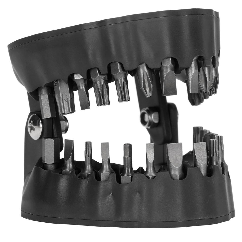 Магнитный держатель для зубных сверл Держатель для сверл из нержавеющей стали с 28 сверлами Домашний инструмент