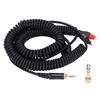 Replacement Audio Extension Cable Headphones Spring Wire Suitable for HD660s HD650 HD600 HD580