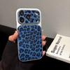 Роскошный Чехол с Блестками и Леопардовым Принтом для iPhone 17 Air 16 15 14 13 Pro Max Покрытие Блестящий Ударопрочный с Большим Вырезом под Камеру Жесткий
