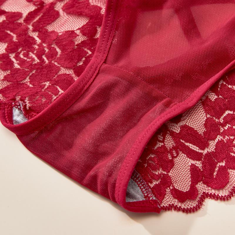 CFSC Женское нижнее белье большого размера, однотонное кружевное нижнее белье с принтом