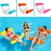 1 Pcs Floating Bed Sofa Inflatable Floating Water Hammock Float Pool Lounge Bed Swimming Chair Water Lounger Air Mattresses