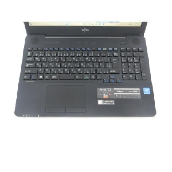 Подержанный ноутбук FMV LIFEBOOK AH42/C2 2018 | 15.6'' дисплей | Celeron 3865U | 8 ГБ ОЗУ 256 ГБ SSD | Windows 11 Домашняя | Wi-Fi, Bluetooth, Камера | MS Office |