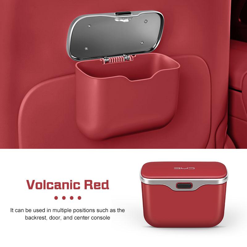 HECRD1 Car Trash Can For BYD sealion 6 7 SEAL U Dolphin ATTO 2 3 4 Seagull shark 6 Song Plus Tang DMI Car Door Storage Box Garbage Bin