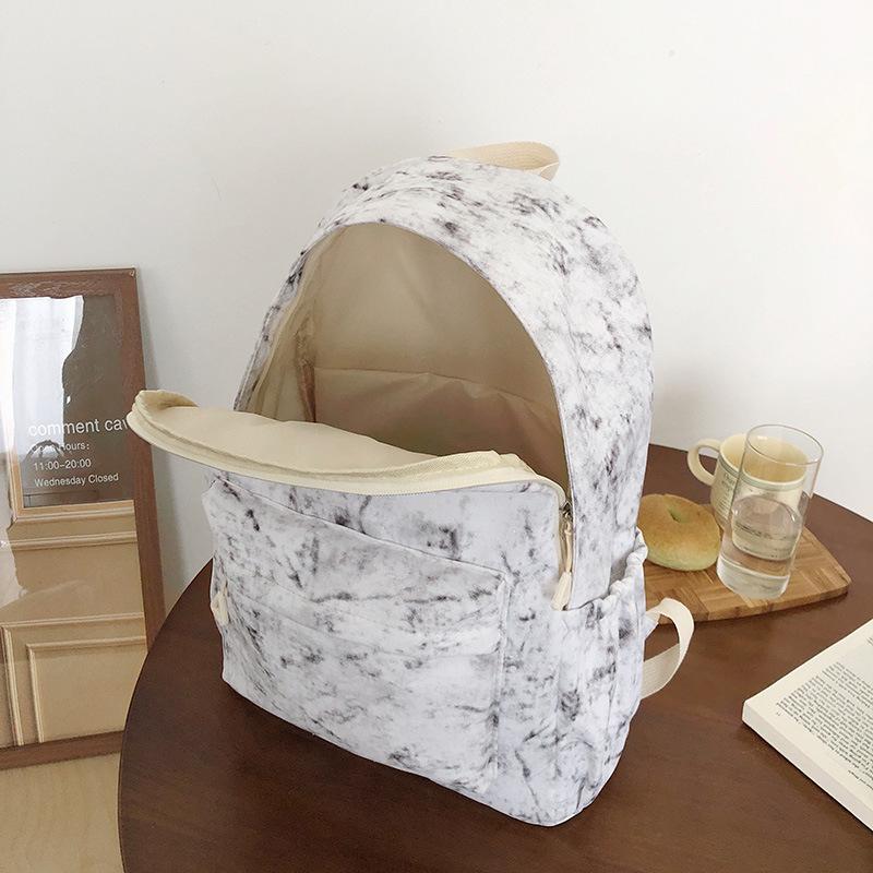 Новый рюкзак, для студента колледжа, школьный рюкзак для ученика средней школы, большой вместимости, простой и легкий дорожный рюкзак