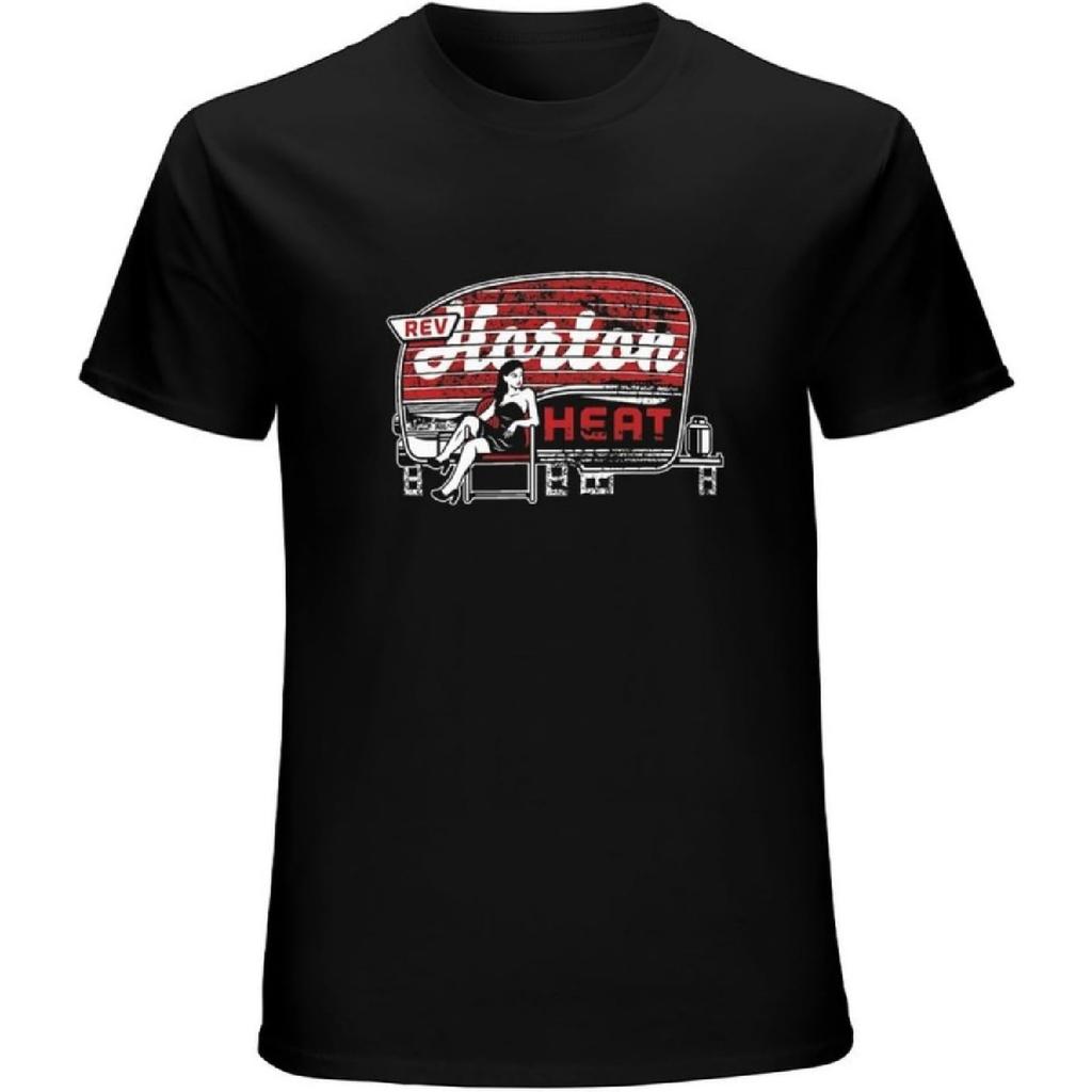 YIJUJIA KINGW Мужская футболка с круглым вырезом и коротким рукавом Unisex Reverend Horton Heat