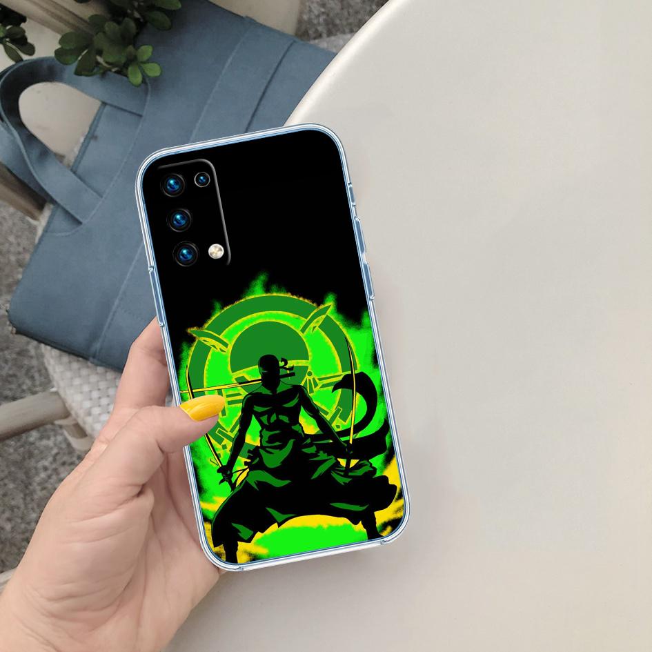 FM50 Zoro One Piece Soft Shell Transparent Phone Case for Samsung Galaxy A04 A04S A14 A23 A34 A54 M23 M33 M52 M53