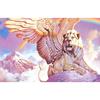 DIY Алмазная вышивка Прекрасный Летающий Лев Алмазная картина Картина Алмазная мозаика Вышивка крестом Декор Подарки