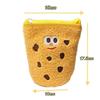 Large Capacity Cookies Plush Pen Bag Snack Cookies Cookies Plush Pencil Pouch  Office