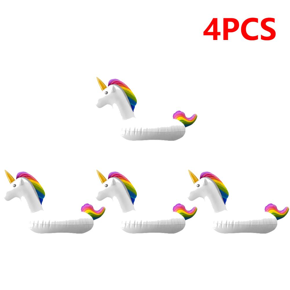 Надувной держатель для стакана, плавающий, надувной, кокосовая пальма, подставки для напитков, фламинго, единорог, плавательный бассейн, держатель для напитков, поплавок