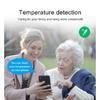 RF-V48 Waterproof 4G LTE GSM Elderly Child SOS Button Wristband Emergency Alarm GPS Tracking Heart Rate Blood Pressure Monitor