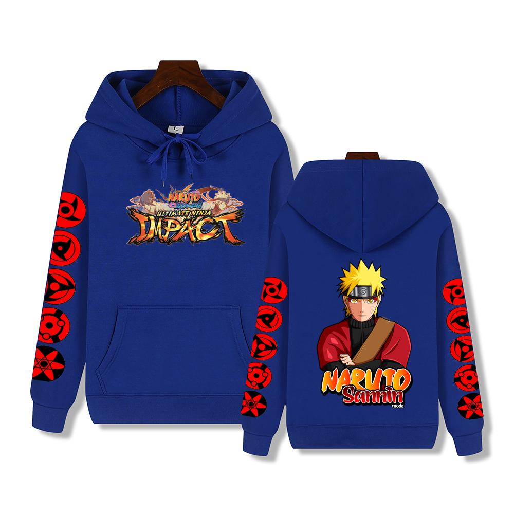 Супер красивая Наруто принт осень/зима удобная мягкая утолщенная мужская высококачественная повседневная модная теплая уличная толстовка с капюшоном