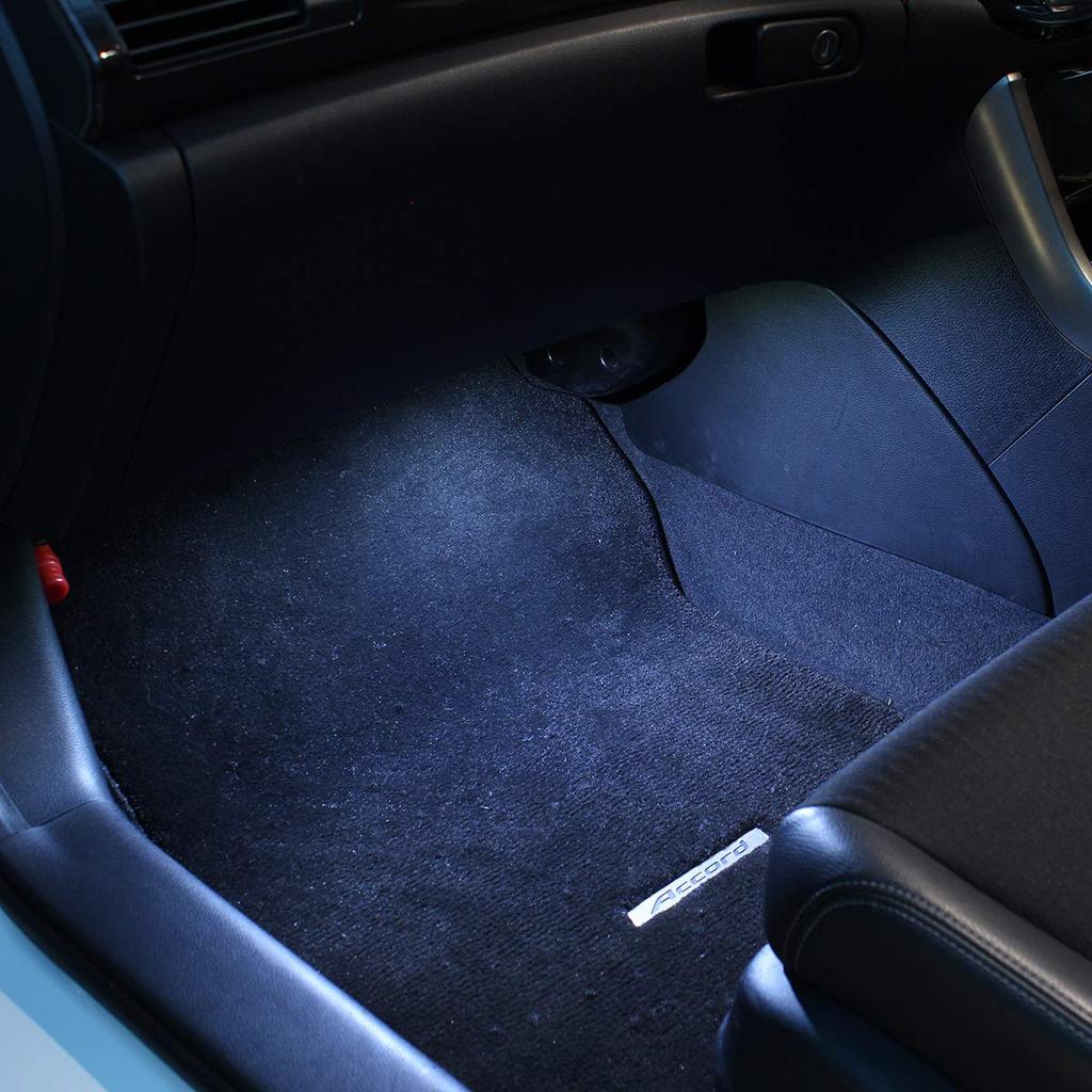 Светодиодная лампа для комнаты, лампа для ног, внутреннее освещение, автомобильное внутреннее освещение, 12 В, небольшой модуль, 2 светодиода, 20 блоков, белый цвет