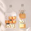 Wall Mounted Storage Bag Waterproof Bedside Organizer Portable Hanging Bag Home