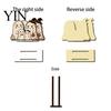 Decorative Napkin Organizer for Party Halloween Wooden Holder Dining Table, Paper Towel Holder, Stable Dispenser Freestanding Tissue Table Home