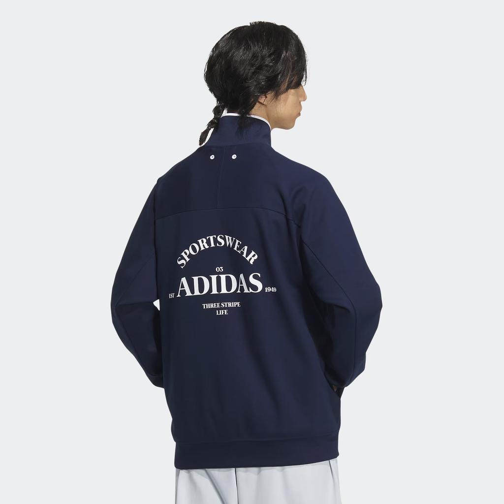 adidas Вязаная куртка Verbiage Куртки и пальто Мужские Цвет: Колледж-синий JE3634