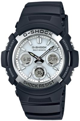 Часы Радио Солнечные [Casio] G-Shock AWG-M100S-7AJF Черные