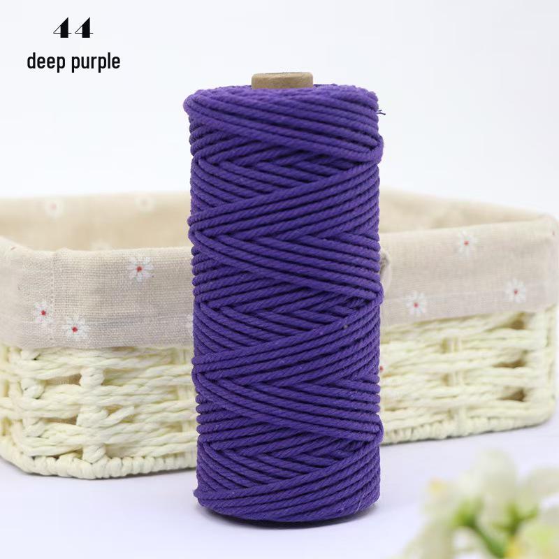 Хлопковый Канат Ручной Работы 2 мм для DIY Кошачьего Дерева и Поделок - 100 м