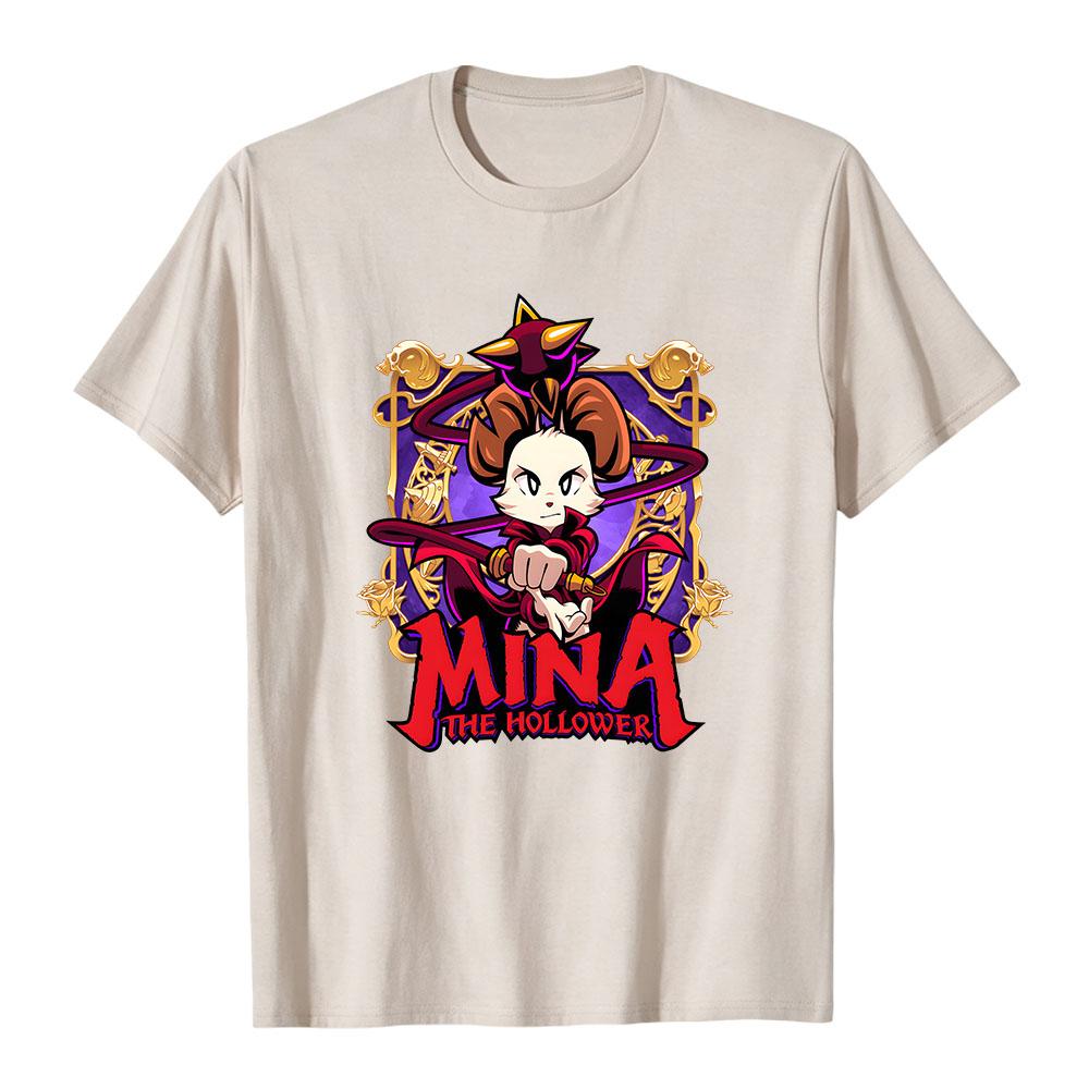 Mina The Hollower T-shirt Summer Unisex Streetwear Short Sleeve Cotton O-neck Fashion Tshirts Graphic Tee