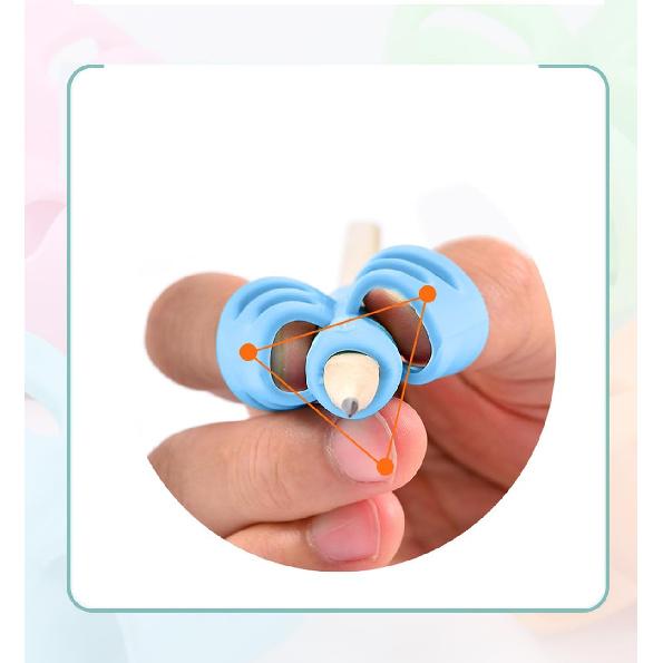 Pencil Grips for Kids Handwrting Pencil Holder Grippers for Toddlers Preschool 3-7 Year Posture Correction Training Writing for Children Learn to