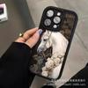 Цветы белый конь для чехла на телефон Apple 15 iPhone 12 Pro Max набор 14/13/11/XR наждак 16