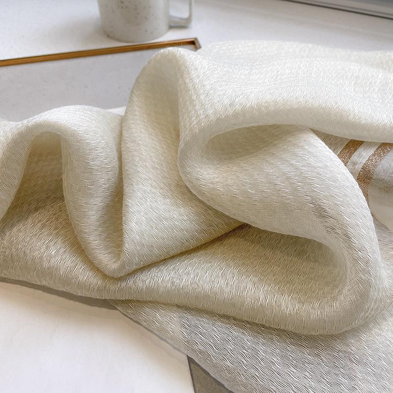 2025 Однотонный шарф из шелка и шерсти женский хиджаб пашмина шали и накидки Роскошный бренд Фуляр Бандана Буфанда Одеяло Шарфы