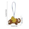 Animal PU Leather Hanger Car Keyring Bag Pendant Trendy Flying Wings Elephant Keychain  Women