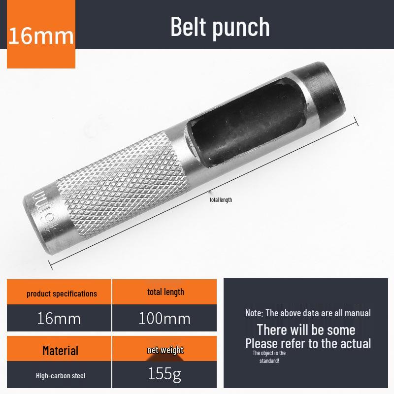 Прямой удар: Компактный ручной инструмент для пробивания отверстий из кожи и липы для ремней и ремешков для часов