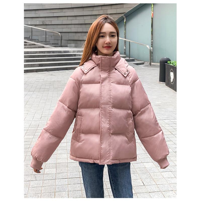 Winter Cotton Clothes Women's Short Loose Cotton Coat Bread Clothes Plus Size Jacket
