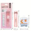 Paper Clipper Staplers Push Clamp File Documents Binding Tool Stapling Machine Paper Clips With Refills Office Supplies