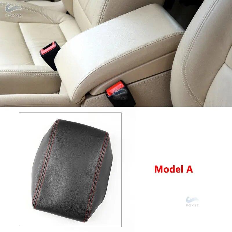 Мягкий кожаный чехол на подлокотник из микрофибры для VW Touran 2006-2012 салона автомобиля, центральный контрольный подлокотник, кожный покров, наклейка, отделка