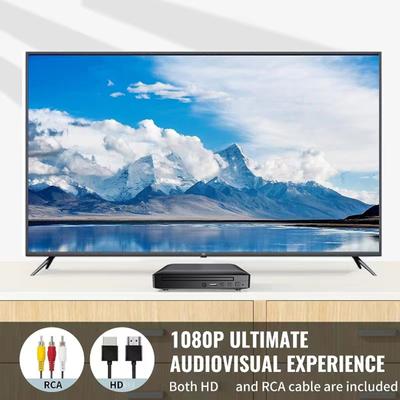 DVD-проигрыватель компакт-дисков Домашний DVD-плеер Цифровой мультимедийный проигрыватель HD AV-выход с дистанционным управлением