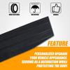 RANSOTO Tailgate Molding Trim Compatible With    2024 2025 Ford F150 F-150 Flexible Flex Step Cap Top Trim Protector Cover Replaces FO1904150C,