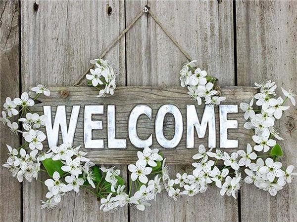 Круглая алмазная живопись с полной дрелью, милый домашний декор, мозаика, вышивка, приветственный текст, стразы, картины, алмазное искусство