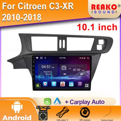 Android для Citroen C3-XR 2010-2018 автомобильный радиоприемник стерео мультимедийный проигрыватель стерео WIFI Android Auto Carplay 5G WIFI DSP 2 DIN