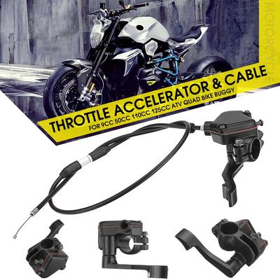 Для квадроцикла 9cc 50cc 110cc 125cc ATV, квадроцикла, багги, большого пальца, дроссельной заслонки, акселератора и рычага, контроллера, троса дроссельной заслонки в сборе