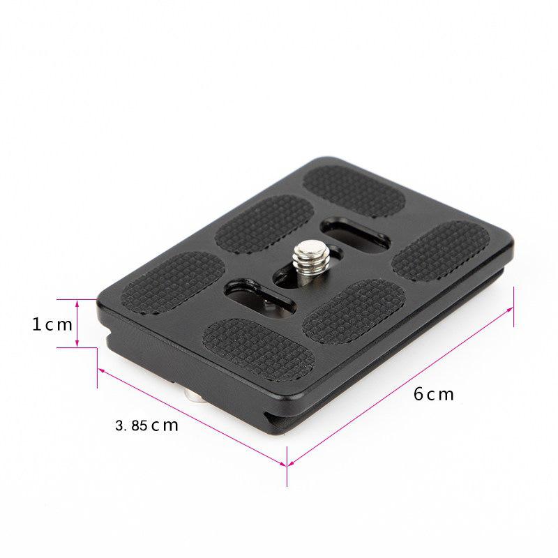 Universal DSLR Tripod Quick Release Plate with 1/4" Screw Slot