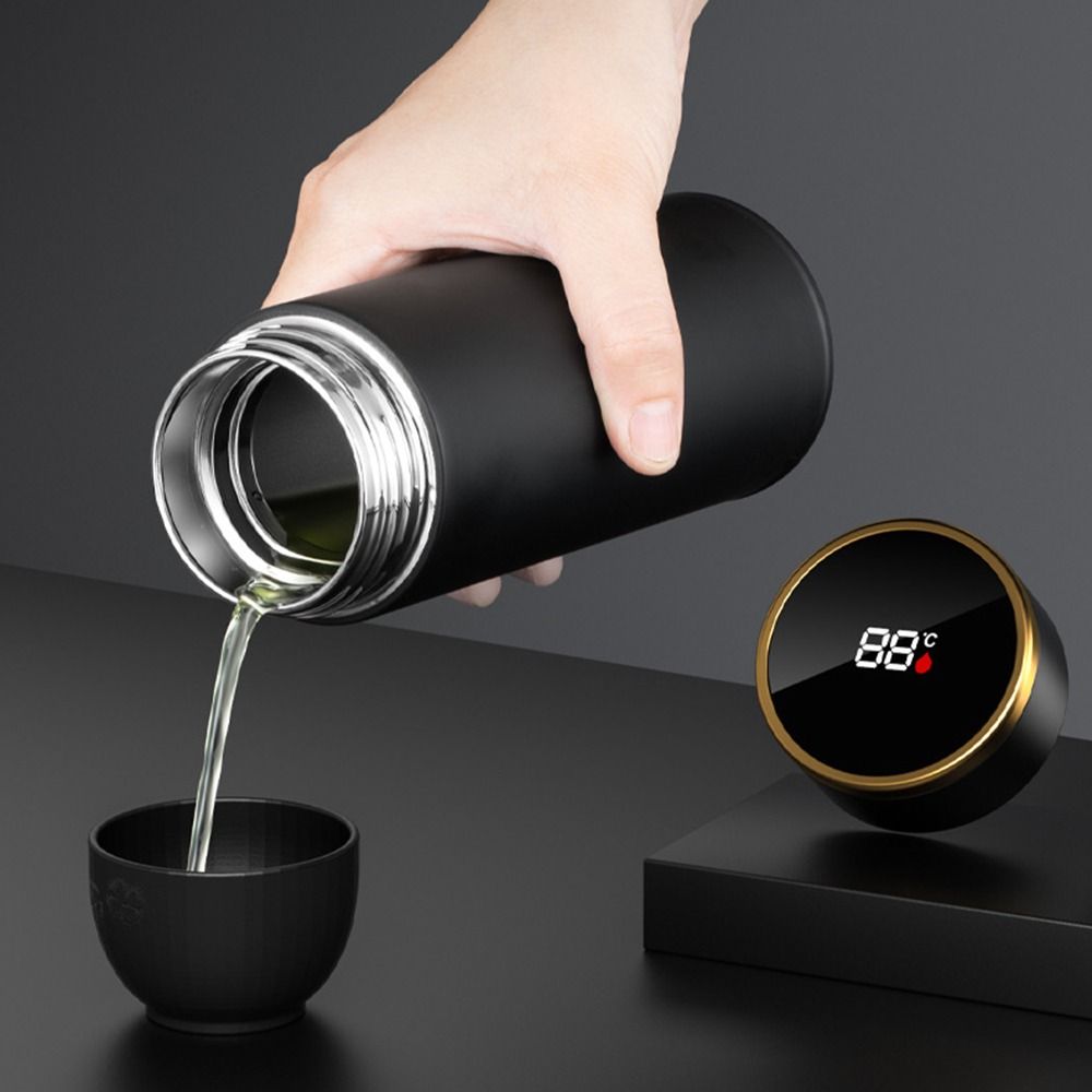 316 Stainless Steel Smart Thermos Bottle LED Temperature Display Vacuum Insulated Mug Travel