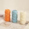 Starfish Cylinder Candle Molds 3D Seashell Candle Resin Silicone Moulds for DIY Gypsum Baking Mould Fondant Decorations