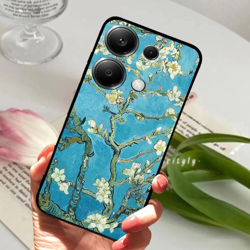 Для Xiaomi Poco M6 Pro 4G Чехол PocoM6 Pro Ударопрочный Мягкий ТПУ Силиконовый Чехол для Телефона Для Poco M6 Pro 4G Funda Capa Мультяшный Корпус
