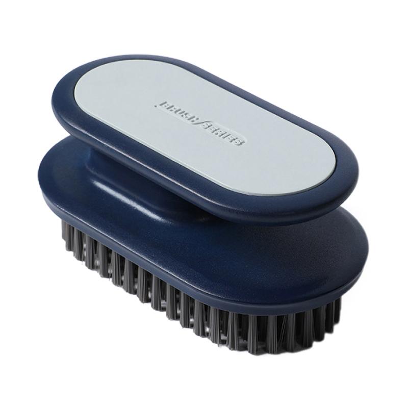Portable Plastic Handle Cleaning Brush, Soft Bristle Laundry Clothes Shoes Scrub Brush, Household Scrubbing Brush
