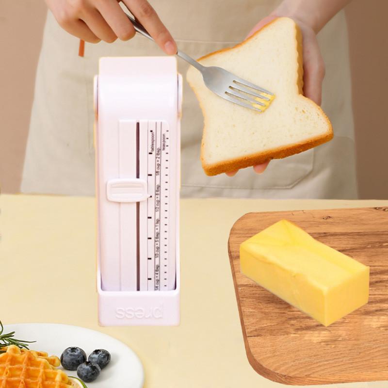 Modern Butter Slicer With Adjustable Blade For Toast And Cheese Preparation