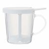 HARIO One Cup Tea Maker, 170ml, White, OCT-1-W