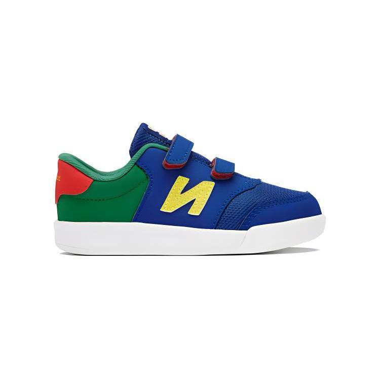 New Balance NB CT60 Удобные Устойчивые к истиранию Низкие Детские Кроссовки Сине-Зеленые Для Младенцев и Малышей IVCT60BY