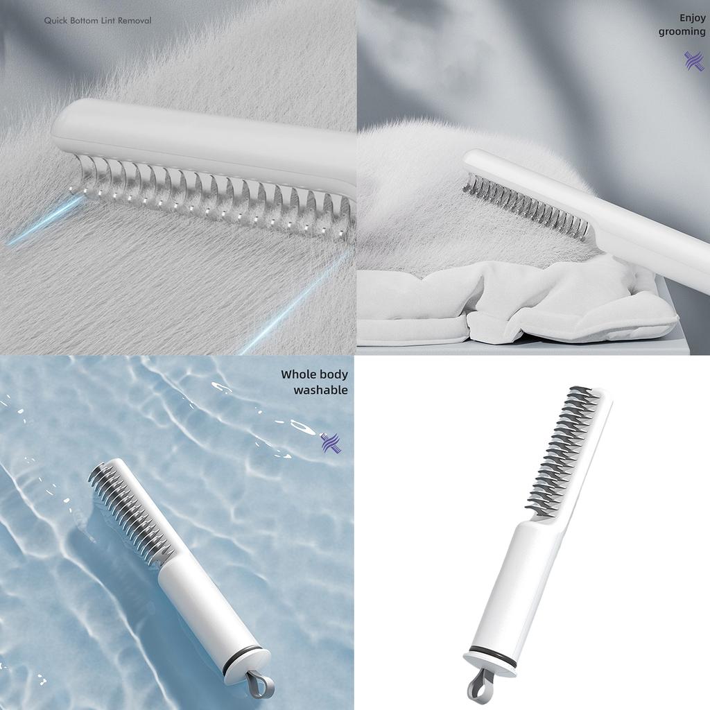 Расческа для кошек для удаления колтунов, щетка для груминга, расческа для удаления узлов и спутанной шерсти, грабли из нержавеющей стали, инструмент для линьки