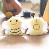 Bee Mini Plush Toy Keychain Pp Cotton Stuffed Animal Girls Accessory Room Decor