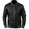New Men Jacket Black Stylish Genuine Lambskin Leather Handmade Lambskin Soft Real