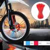 72 Pcs for Motocross Dirt Bike Spokecoats Enduro Wheel Skin Cover Wraps Electric Motorcycle Bicycle Accessories
